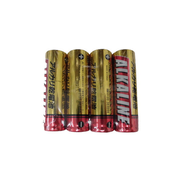 【まとめ買い】乾電池 単4電池 三菱電機 アルカリ乾電池単3形 4本パック LR6R/4S 0692/040479