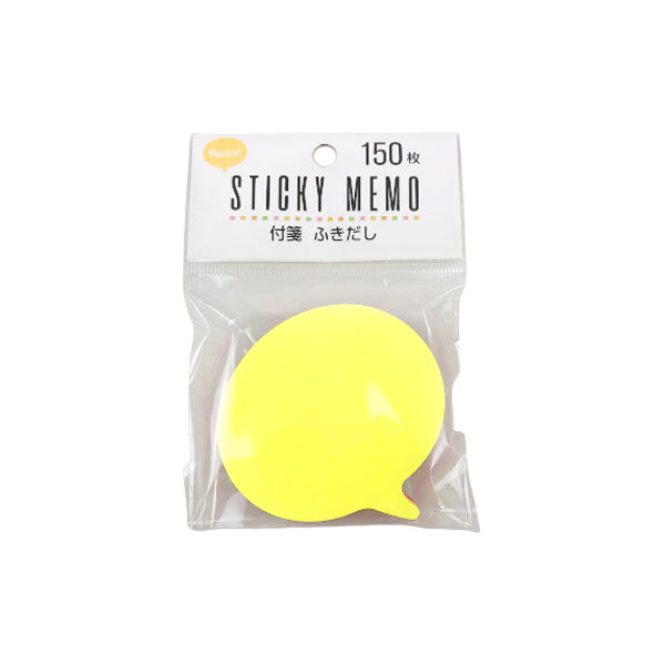 【まとめ買い】付箋 ふせん フセン ふきだし 150枚 1523/040620