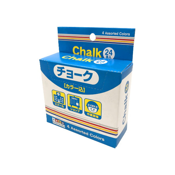 【まとめ買い】チョーク カラー込 24本入 0931/041088