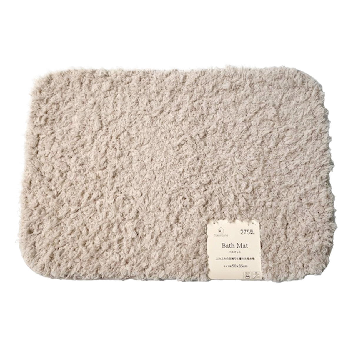 【まとめ買い】Tokinone PB.バスマット50×35cm BE 1583/041501