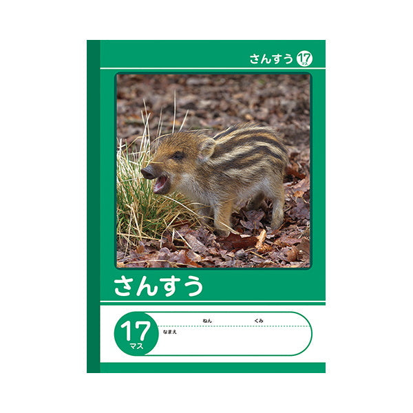 【まとめ買い】算数ノート B5 さんすう 17マス NKB-B5G-SA17M 0960/042008