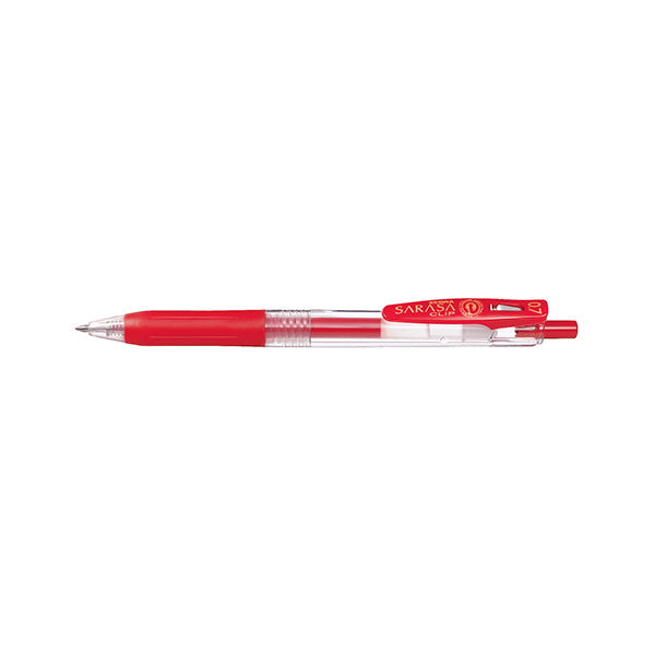 【まとめ買い】ボールペン ZEBRA ゼブラジェルボールペン SARASA サラサ 0.7 太字 レッド 0960/045738