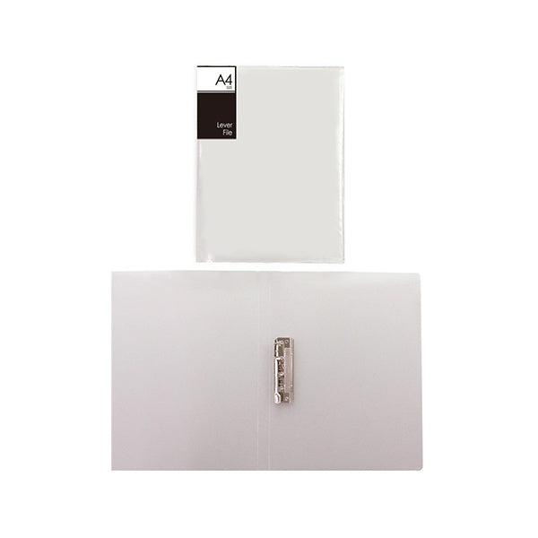 【まとめ買い】PB.A4 レバーファイル クリア レバーファイル Z式ファイル Zバインダー 1377/046019