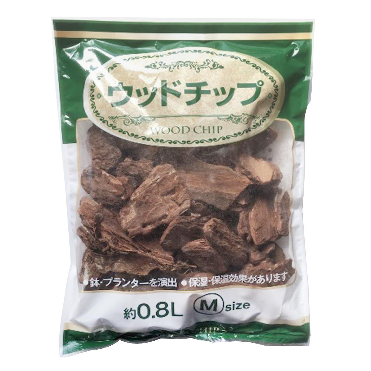 【まとめ買い】ウッドチップM 0.8L0686/047343