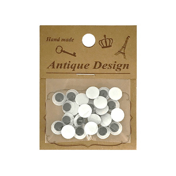 【まとめ買い】目玉パーツ 8mm  0890/047786