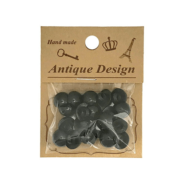 【まとめ買い】目玉ボタン 10mm  0890/047787