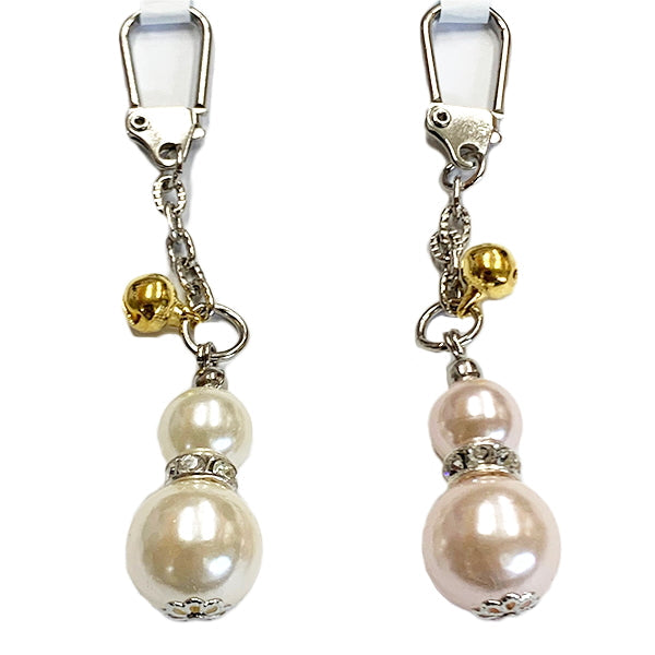 【まとめ買い】パールひょうたんキーホルダー 0604/049582