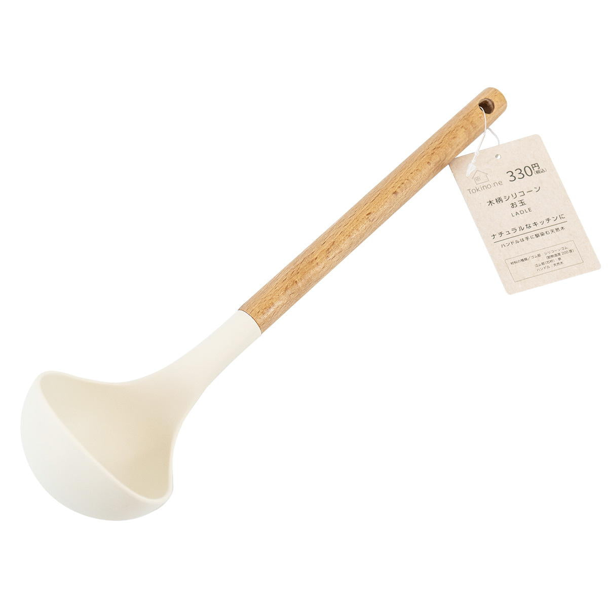 【まとめ買い】Tokinone PB.木柄シリコーンお玉 1489/050907