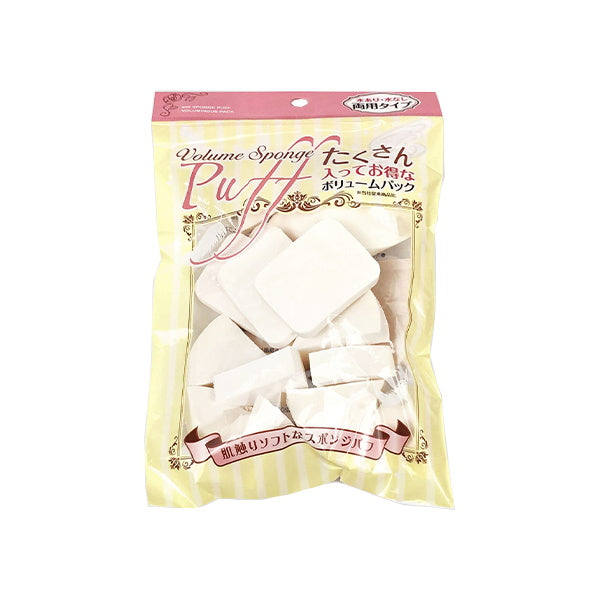 【まとめ買い】ボリュームスポンジパフ 0474/052819