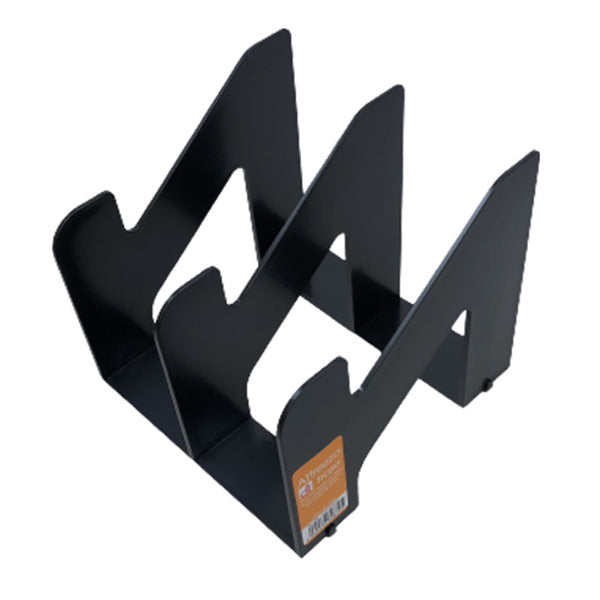 【まとめ買い】ブックスタンド ブックエンド ブラック 0847/054494