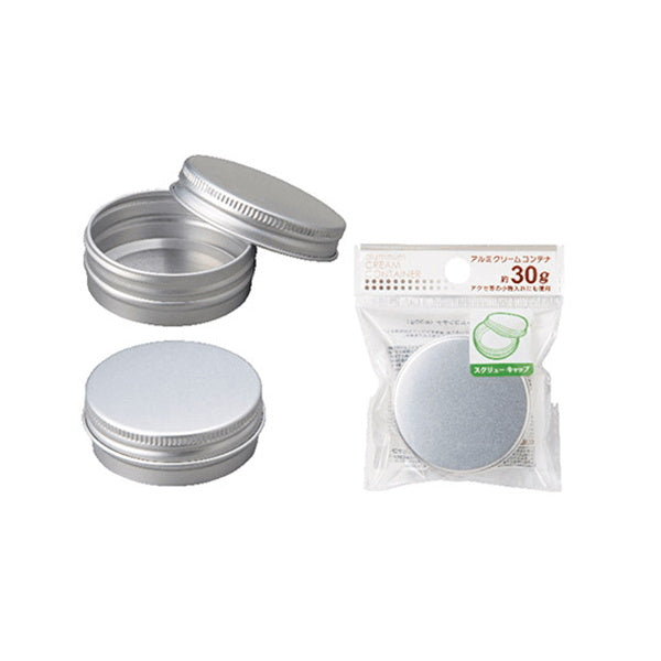 【まとめ買い】クリームケース アルミクリームコンテナ30g 0892/054580