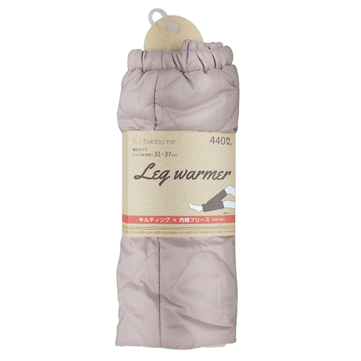 【まとめ買い】レッグウォーマー 膝丈 Tokinone PB.キルティングレッグウォーマー 30cm ピンク 9001/055909