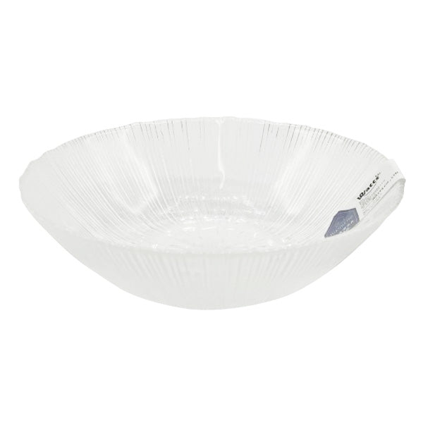 【まとめ買い】ボウル 中鉢 盛り付け鉢 ガラス製 Tokinone PB.ガラスボウル16×16×5cm サラダボウル デザートボウル 1516/057402