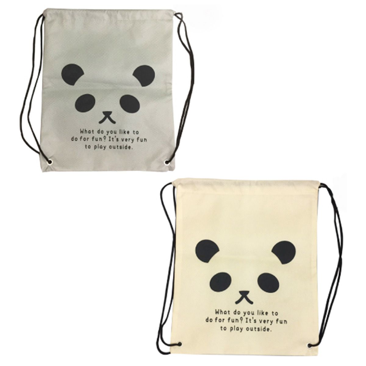 【まとめ買い】不織布巾着型 ナップサック 9001/057550