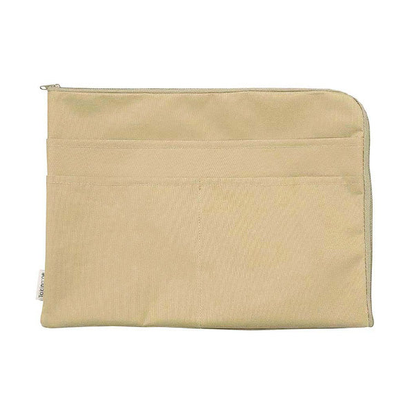 【まとめ買い】ポーチ A4 書類ポーチ バッグインバッグ サブバッグ Tokinone PB.A4サイズも入る書類ポーチ ベージュ 9001/057937