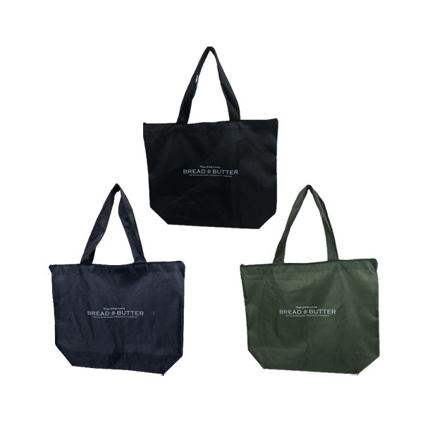 【まとめ買い】ファスナー付トートバッグ ショッピングバッグ L 約32×40×11cm 0936/058120