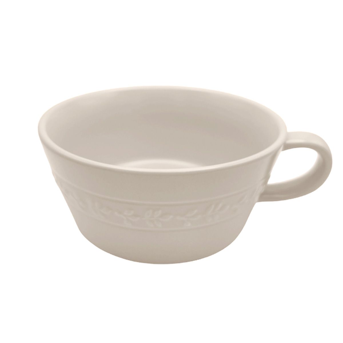 【まとめ買い】マグカップ Tokinone PB.スープマグ ボタニカル柄 ホワイト350ml 1576/059653