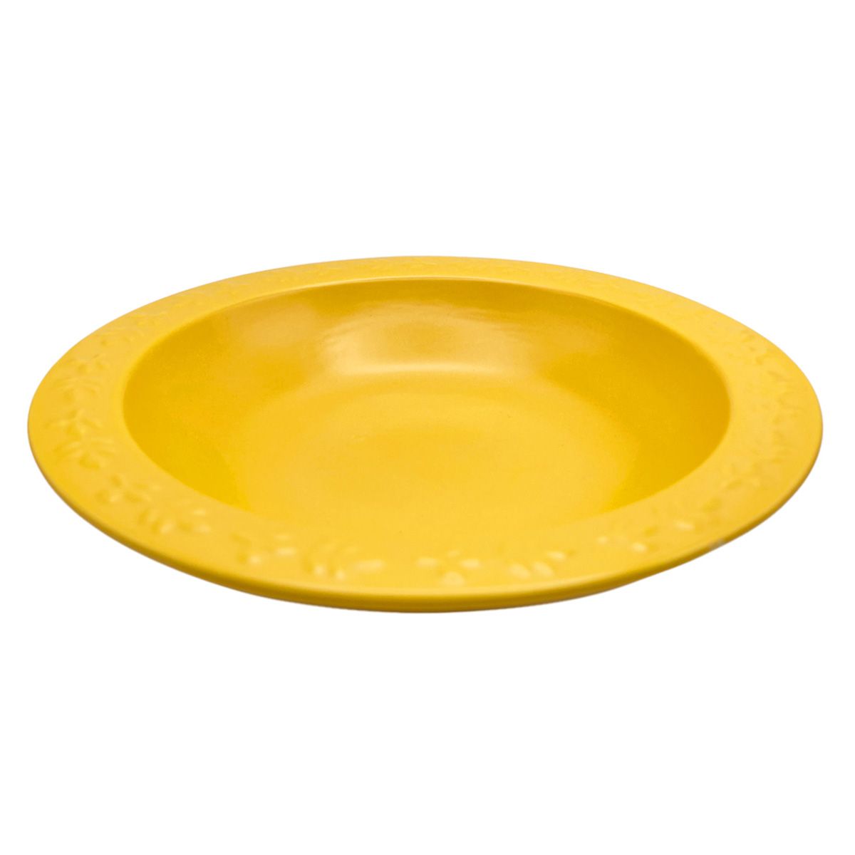 【まとめ買い】深皿 パスタ皿 サラダボウル Tokinone PB.パスタボウル ストーンウェア マスタード 約20x4cm 1576/059680