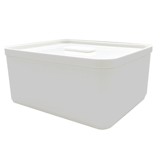 【まとめ買い】食品保存容器 蓋つき ストック容器 長方形 Tokinone PB.フードコンテナ バルブ付き 440ml ホワイト 0520/059739