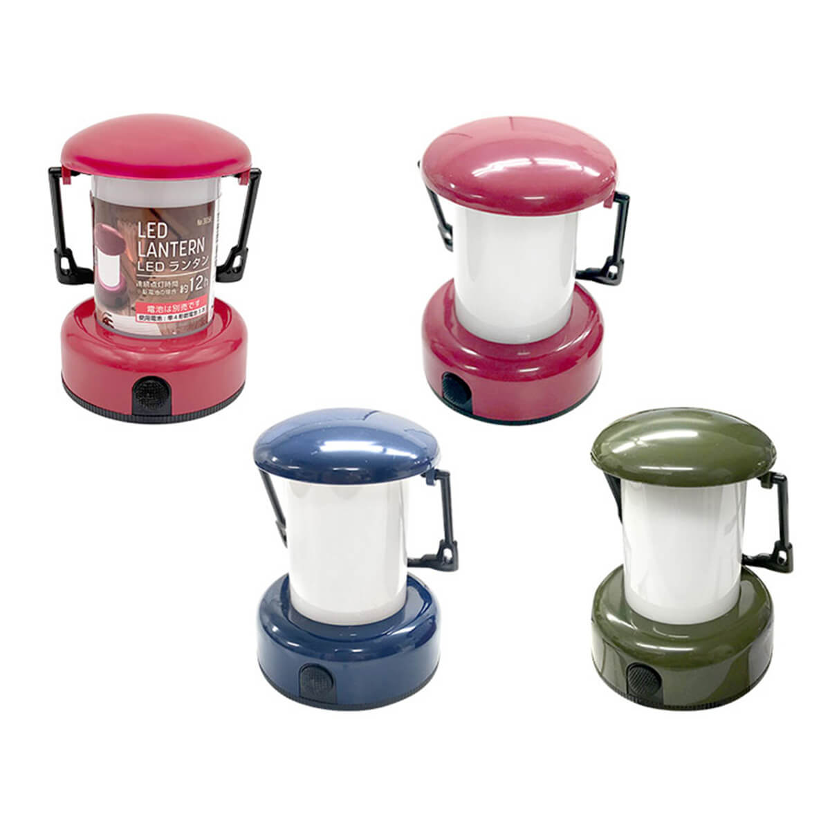 【まとめ買い】ランタン LEDランタン アウトドア キャンプ 防災 0344/060701