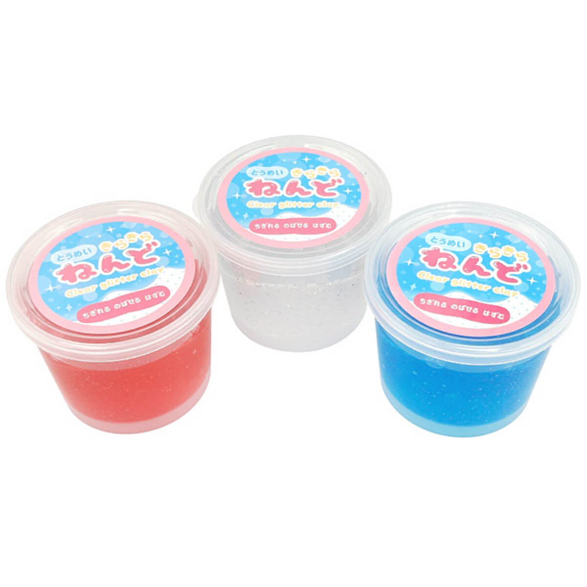 【まとめ買い】キラキラ透明ねんど 1391/060959