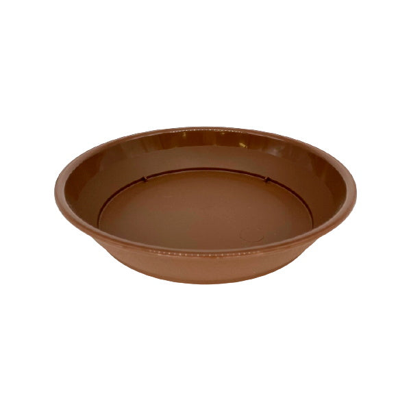 【まとめ買い】プランター受け皿 鉢皿 ビオラデコ受皿 8号 チョコブラウン 0847/062938