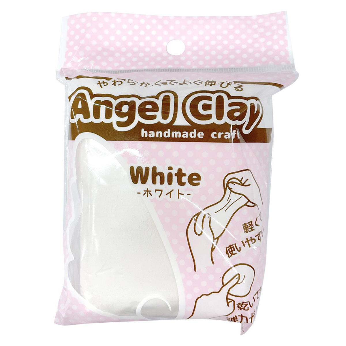 まとめ買い】エンジェルクレイ ホワイト 約40g 0808/064095 | ワッツ