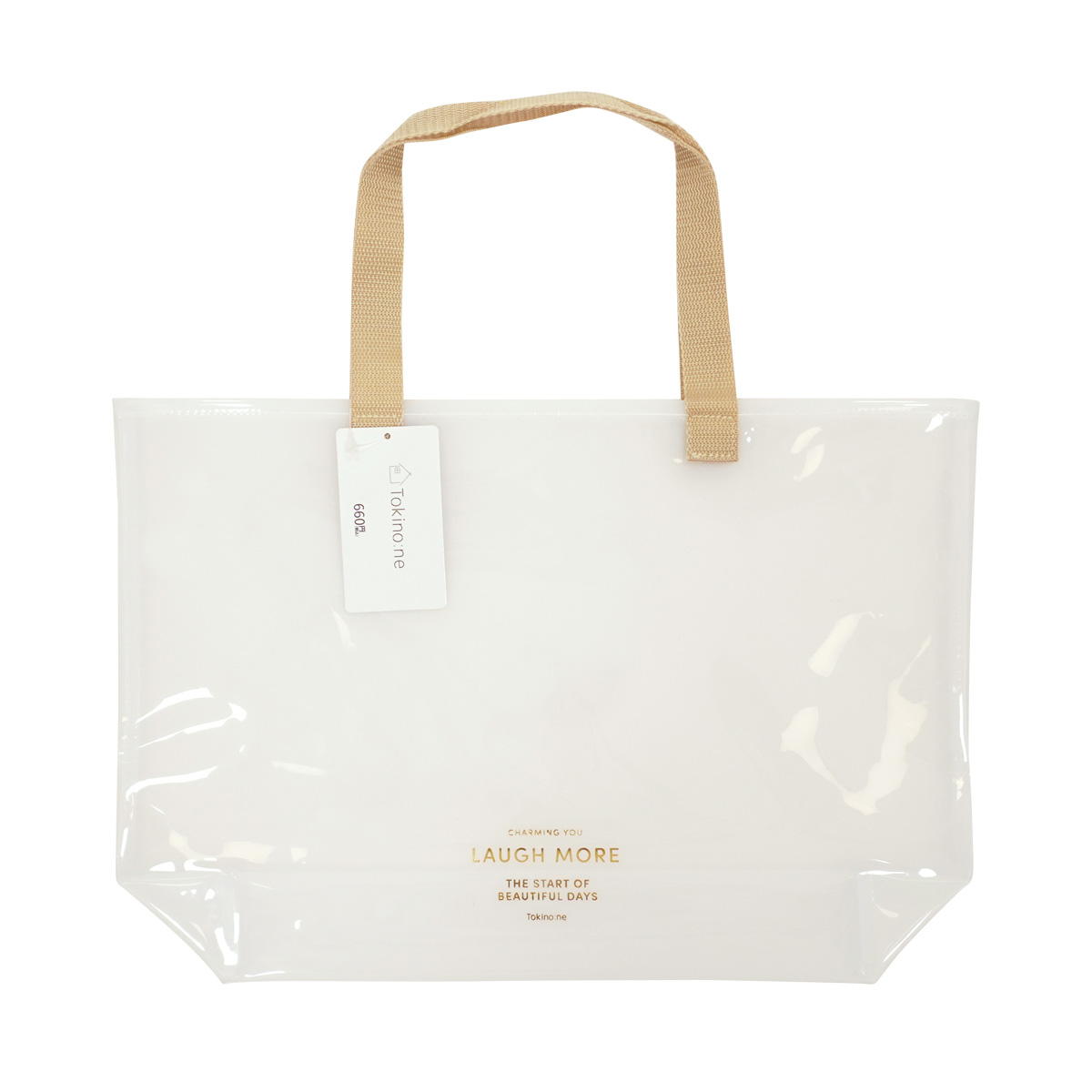 【まとめ買い】Tokinone PB.PVCバッグ M ホワイト9001/065618