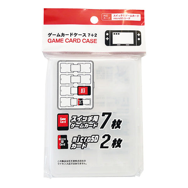 【まとめ買い】任天堂スイッチゲームカード microSDカード ケース7+2 0347/067466