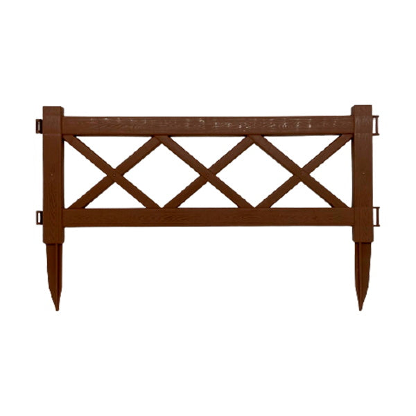 【まとめ買い】フラワーフェンス チョコブラウン 0847/069163