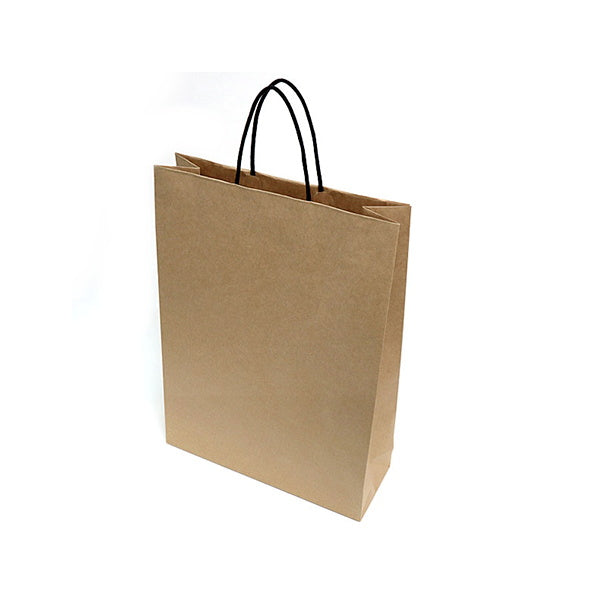 【まとめ買い】ハンドルバッグ ペーパーバッグ 手提げBAG L クラフト 0911/070679