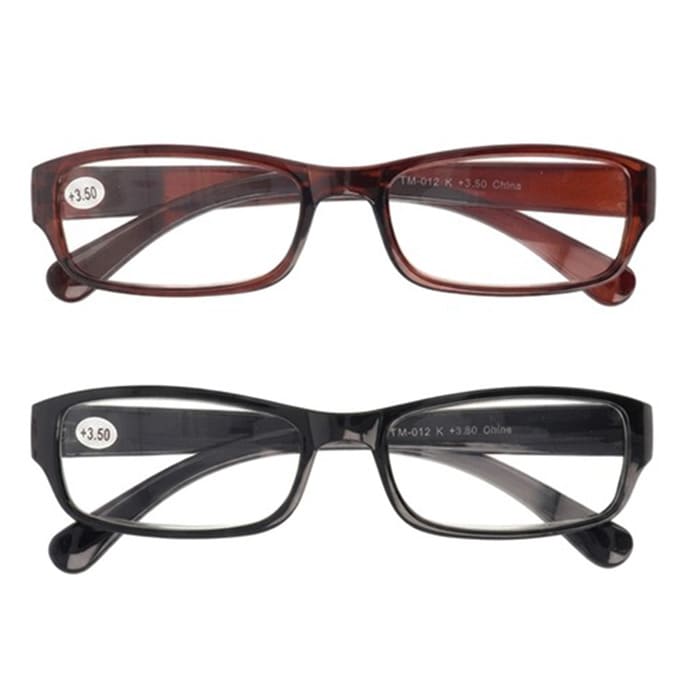 【まとめ買い】老眼鏡 3.5度 プラスチックフレーム 9001/073569