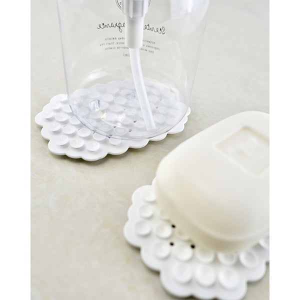 【まとめ買い】ソープトレイ 石鹸トレー せっけんトレイ 両面吸盤ピタッと吸着シート 0692/074152