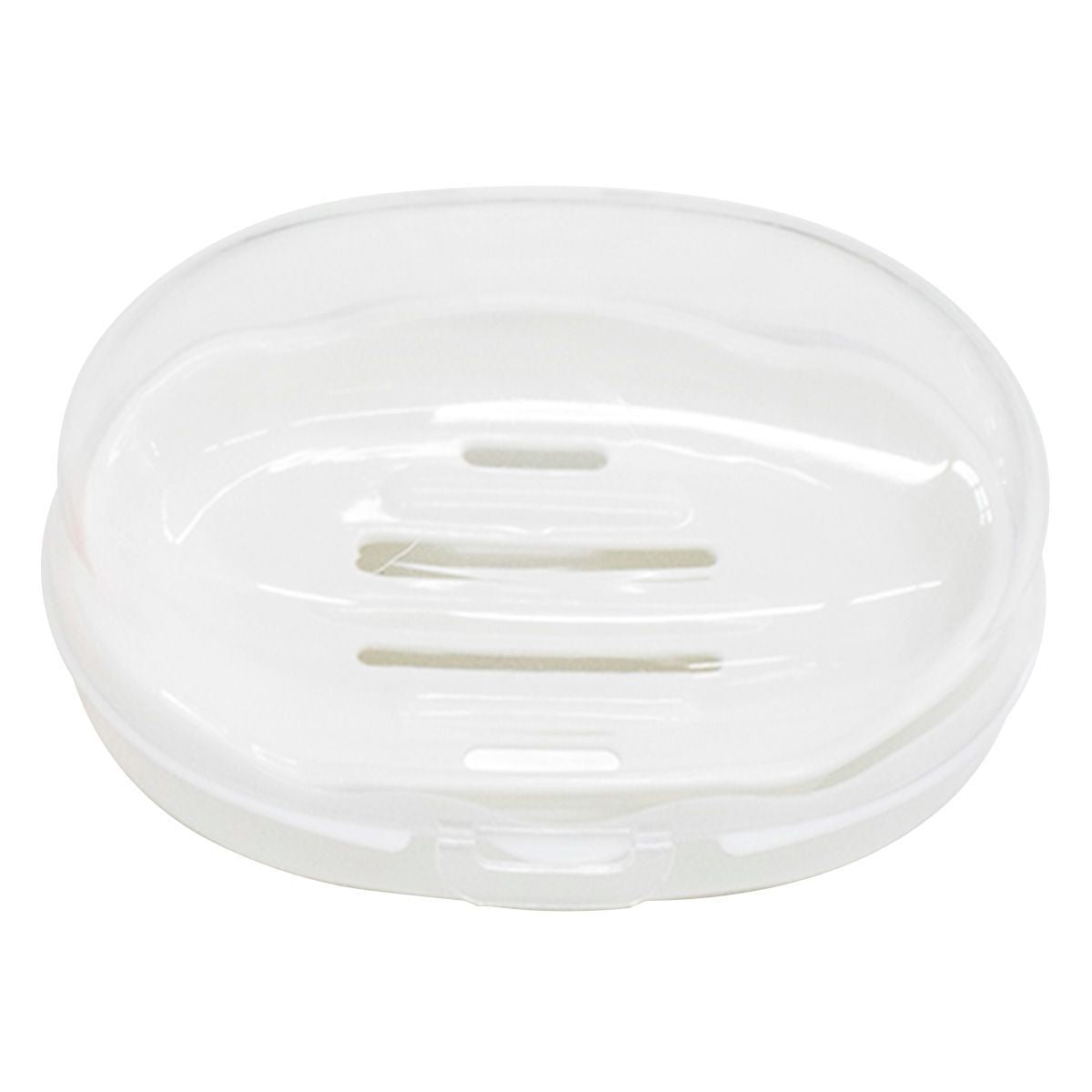 【まとめ買い】angeeロック式石けん箱 ホワイト 0847/075543