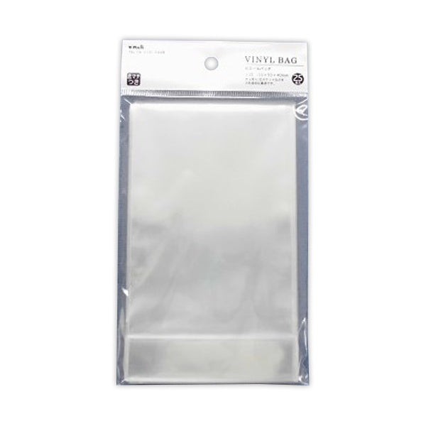 【まとめ買い】ギフトバッグ プレゼント用バッグ ラッピング袋 ビニールBAG 底マチ 25S クリアー 0911/077891
