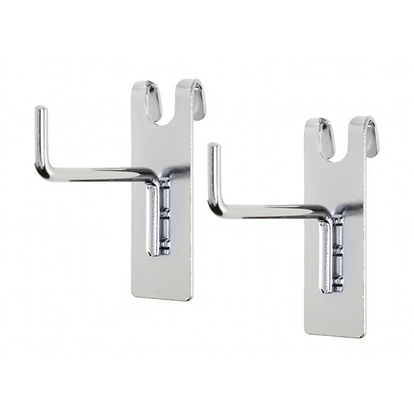 【まとめ買い】ワイヤーネット用フック50mmクロームメッキタイプ 9001/078112