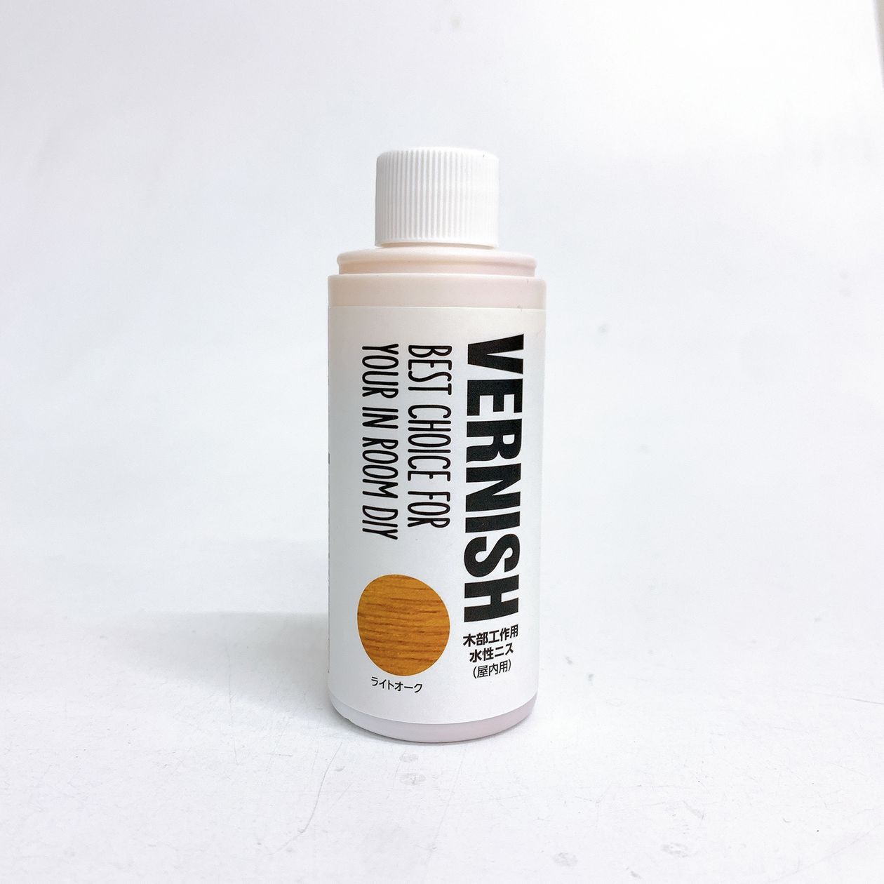 【まとめ買い】ニス 水性ニス 塗装 木部工作用 屋内用 ライトオーク 80ml 0808/078133