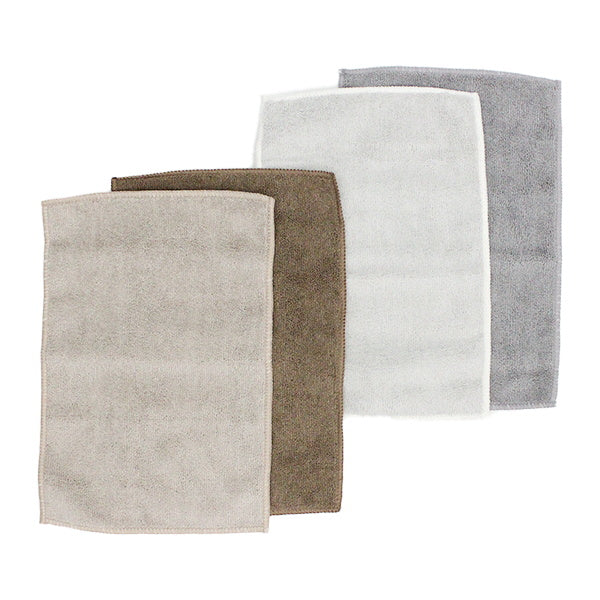 【まとめ買い】ダスター 台ふきん 布巾 キッチンクロス マイクロファイバークロス2枚入 1523/078998