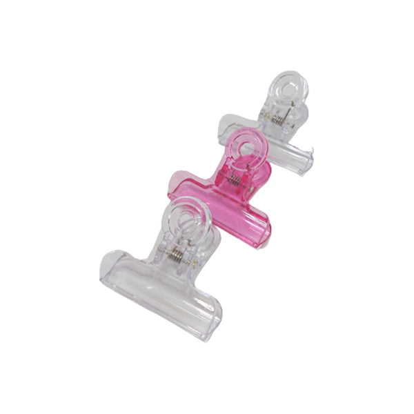 【まとめ買い】プラ目玉クリップ 3P M 50mm 0960/080515