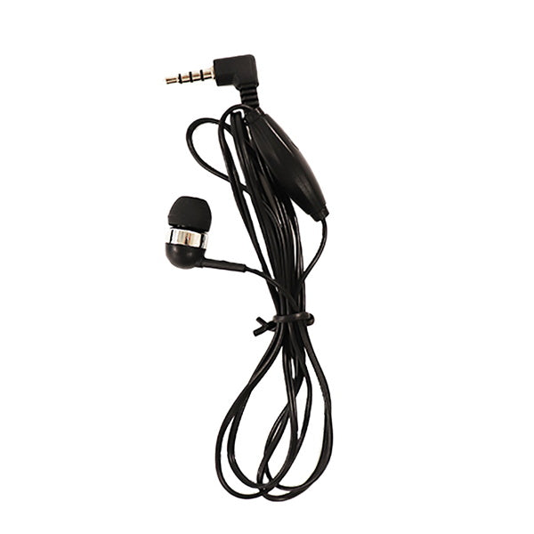 【まとめ買い】スマートフォン用イヤフォンマイク ストレート式 カナルタイプ 1m 9001/082322