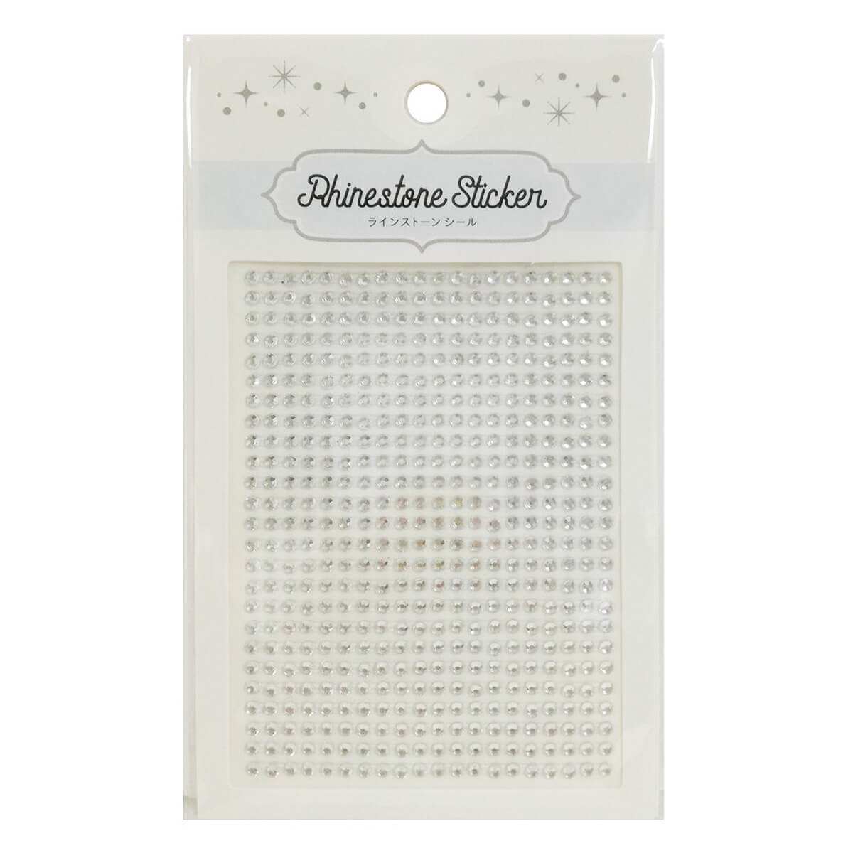 【まとめ買い】ラインストーンシールS 500P シルバー0948/085730