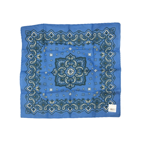 【まとめ買い】バンダナ ライトブルー 1535/087008