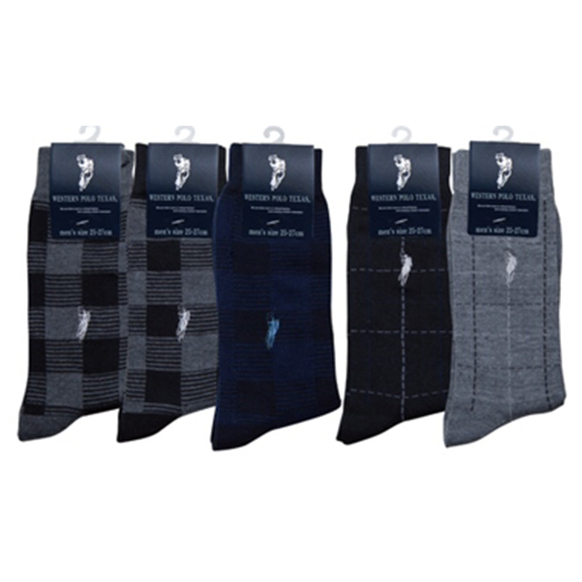 【まとめ買い】PGC717-99 紳士カジュアルソックス ポロ 1523/088081
