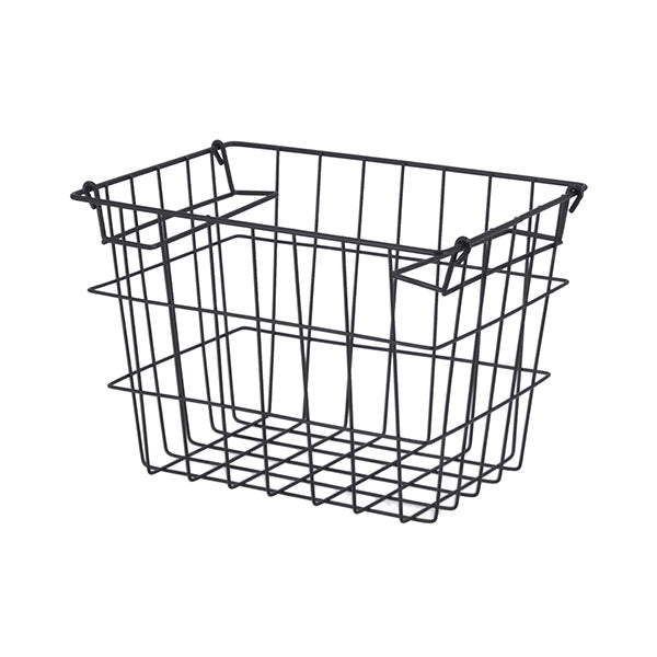 【まとめ買い】スタッキングワイヤーバスケットC 180×260×H180mm 1635/090201