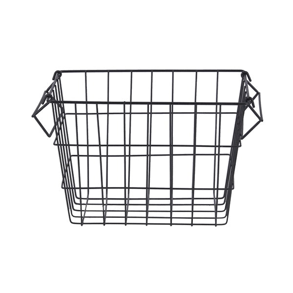 【まとめ買い】スタッキングワイヤーバスケットC 180×260×H180mm 1635/090201