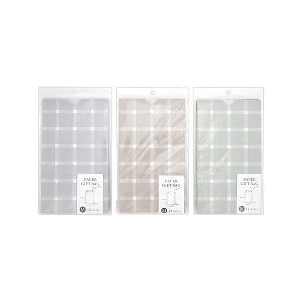 【まとめ買い】ギフトバッグ プレゼント用バッグ ラッピング袋 ペーパーギフトバッグ M 0915/090657