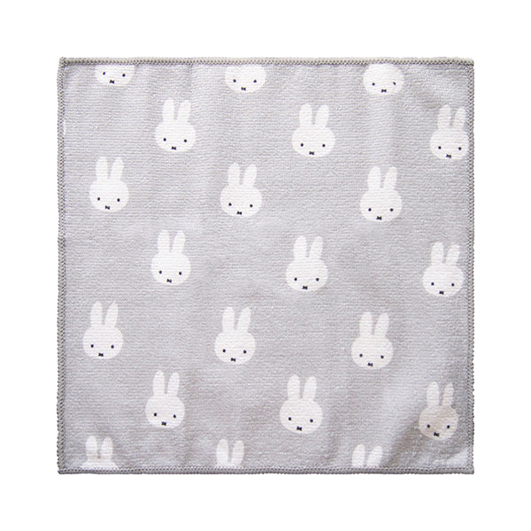 【まとめ買い】ふきん マイクロファイバーふきん 顔だけミッフィー 30×30cm DickBruna 3枚入 大人ミッフィー モノトーンミッフィー 1573/201316