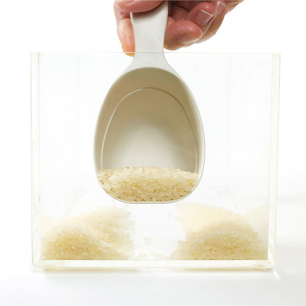 【まとめ買い】お米計量コップ マーナ(marna) K694W 極(きわみ) お米計量カップ ホワイト   2565/201775