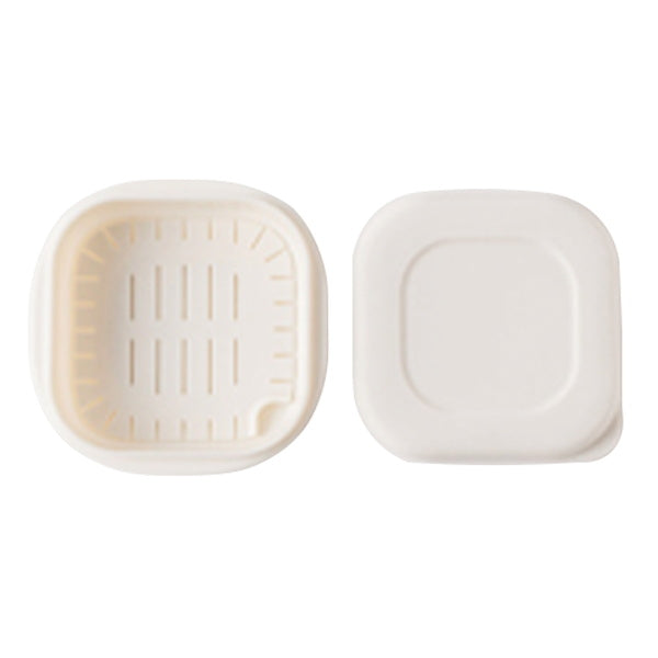 【まとめ買い】食品保存容器 冷凍容器 ごはん冷凍 マーナ(marna) K745 極(きわみ) 冷凍ご飯容器 ホワイト 2565/201784