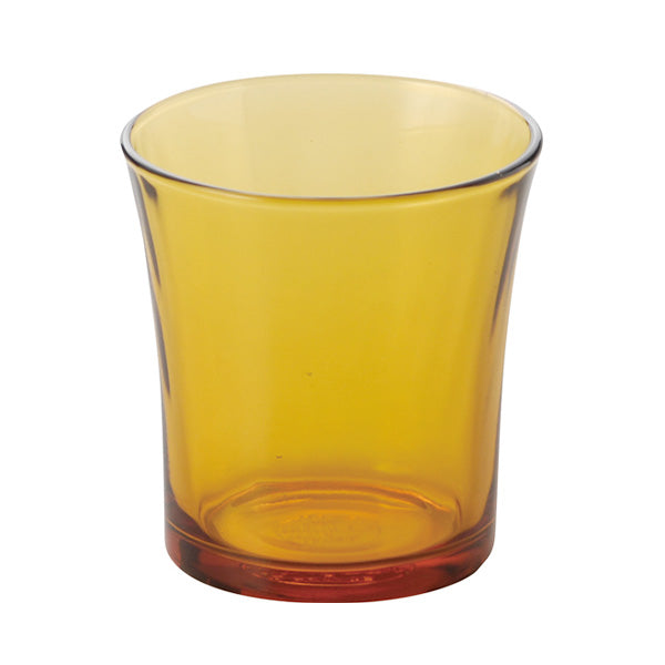【まとめ買い】グラス ガラスコップ DURALEX 210ml AMBER アンバー 強化ガラス ケーアイ78920800 2565/216645